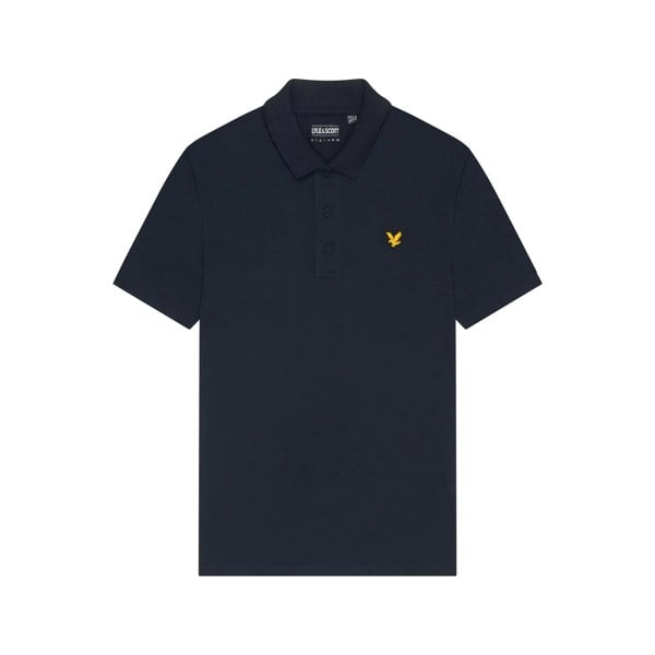 Lyle & Scott Mens Short-Sleeved Sports Polo Shirt - Dark Navy