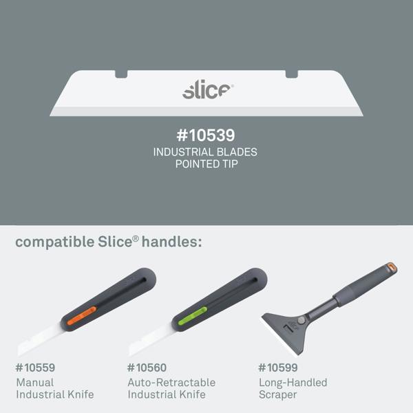Slice Industrial Blades (Pointed Tip) Compatible Slice Handles - DaltonSafety