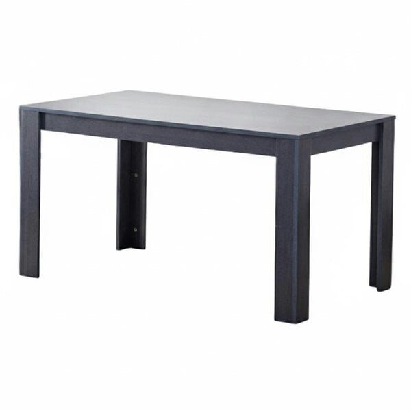 Kosy Koala Arrow Charcoal Dining Table Set With 4 Faux Leather Dining Chairs Kitchen Dining Furniture Set