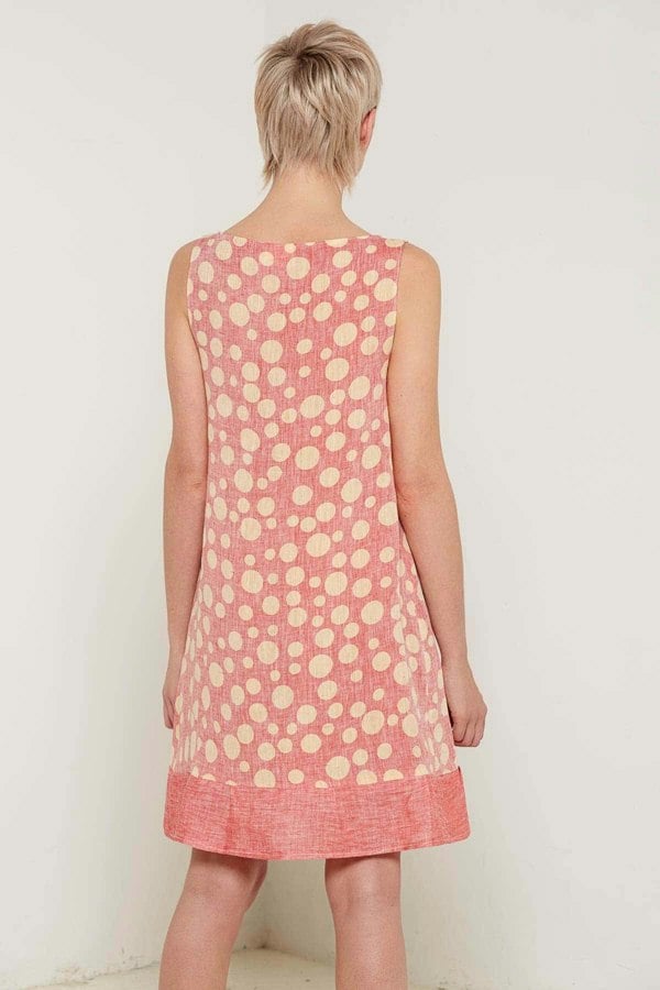 Bo Carter Linen Arabella Dress - Rose