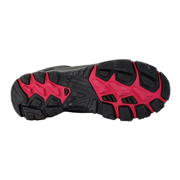 Regatta Womens/Ladies Holcombe IEP Mid Hiking Boots - Ash/Pink Potion - 