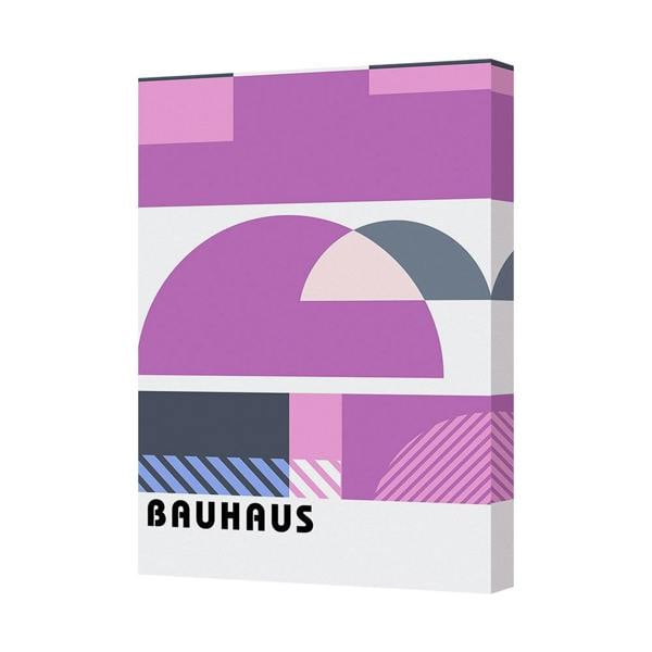 Benjamin Tate Design Bauhaus Geometric Abstract Canvas Wall Art Print for Modern Homes