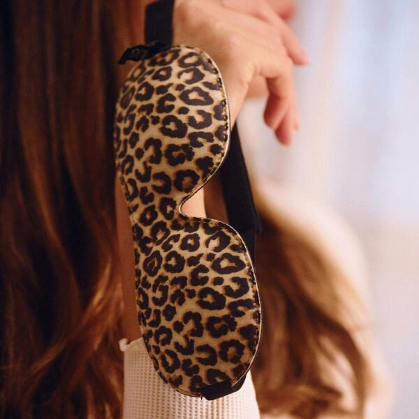 SMUG Contoured 3D Blackout Sleep Mask - Leopard Print
