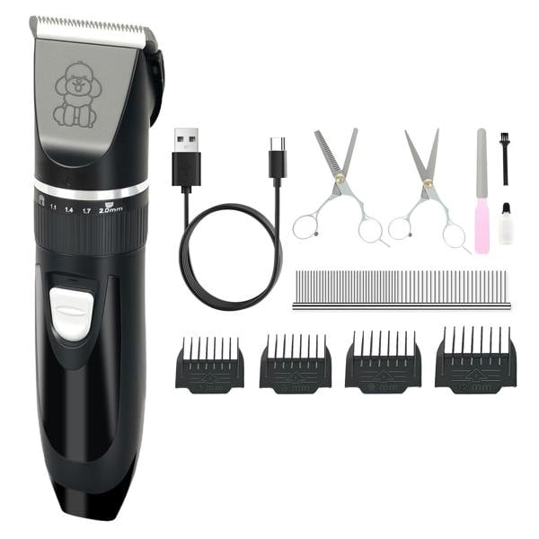 Skylos Pet Clipper Cat Dog Grooming Trimmer Shaver Cordless Rechargeable Kit