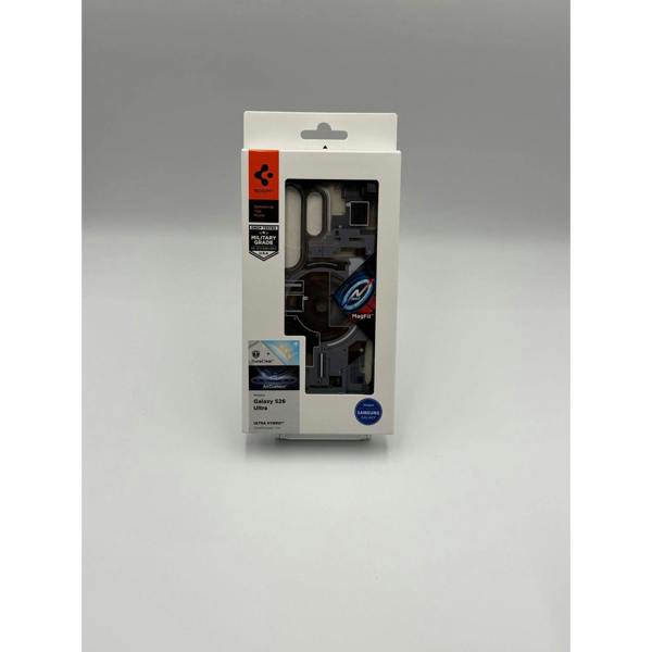 Spigen Ultra Hybrid Mag Case with MagFit for Samsung Galaxy S26 Ultra 6.9" Zero One Black - ACS10682