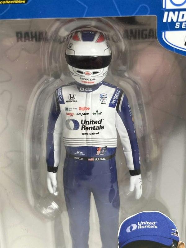 Greenlight Graham Rahal #15 Rahal Letterman Lanigan Driver Figure 1:18 Greenlight 11302