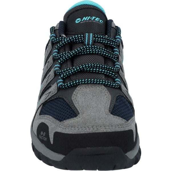 Hi-Tec Corzo Low PU Suede Women's Cool Grey/Navy Blue/Curacao Hiking Boots