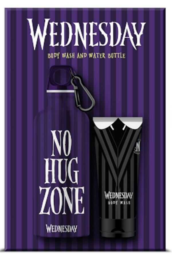 Wednesday Addams Family Body Wash 150ml and Water Bottle