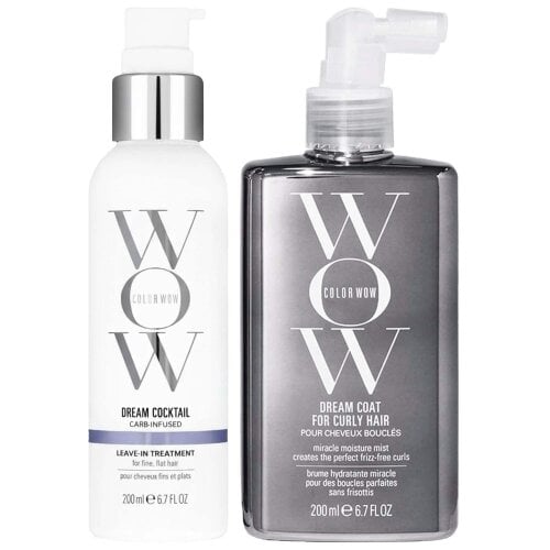 Color Wow  Duo: Dream Coat For Curly Hair 200ml & Dream Cocktail Carb-Infused Leave-in Treatment 200ml