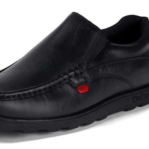 Kickers 114227 School Shoes School Shoes   in  Black