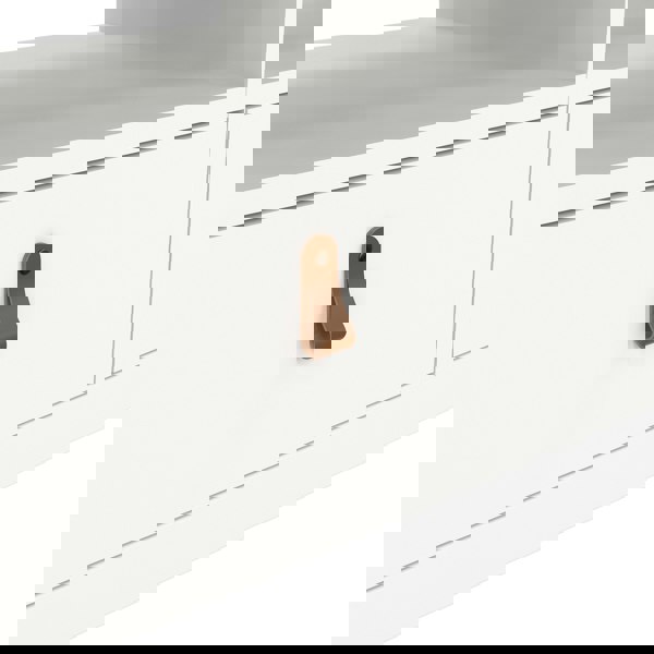 Furniture To Go Barcelona TV Unit 3 Drawers in White