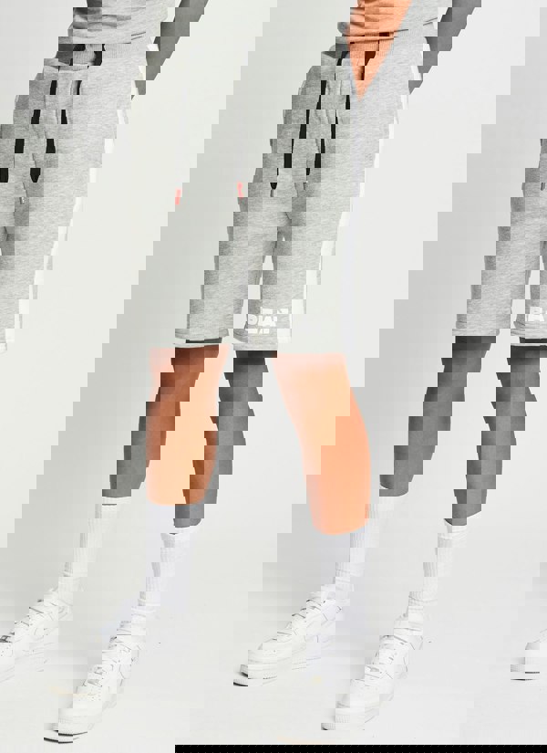 Beat Boyz Club Orbit Shorts - Grey Marl/White