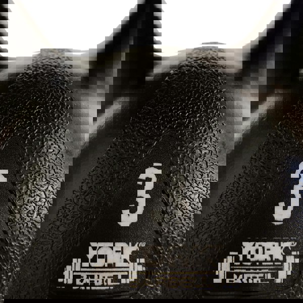 York Barbell Vinyl Kettlebell Set 2,3,4kg - Black