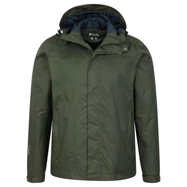 Mountain Warehouse Mens Torrent Waterproof Jacket - Green - 