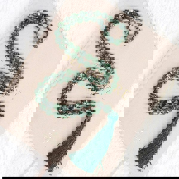 Myga Gaia Mala Bead Necklace