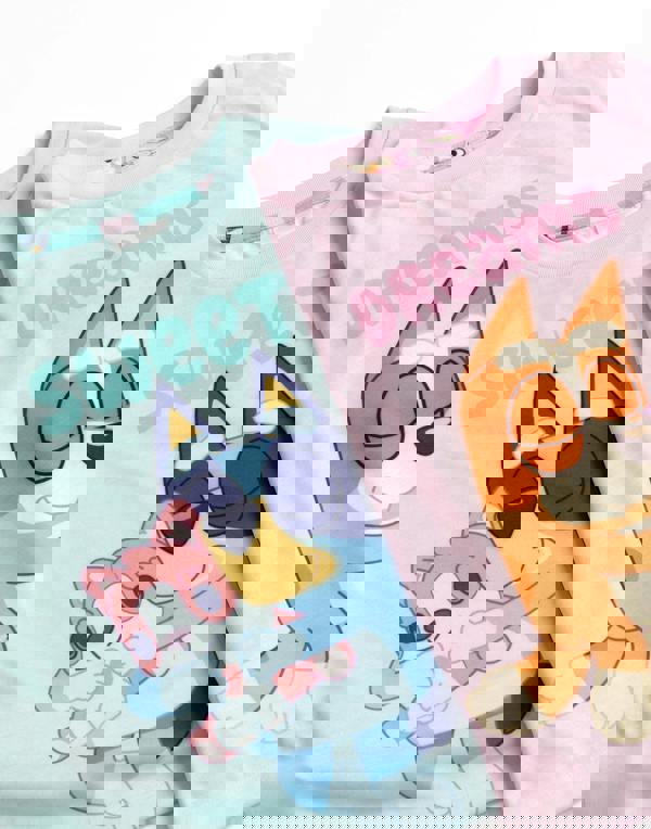 Bluey Girls Multicoloured Character Long Sleeve Long Leg Pyjama Set