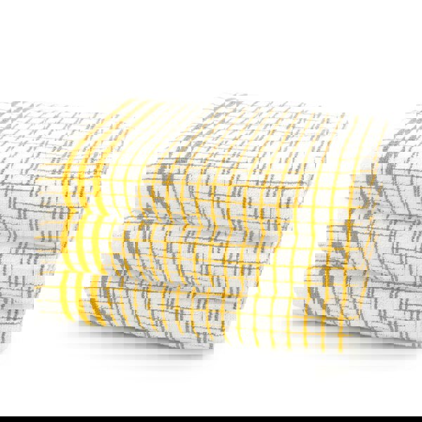 Velosso Check Woven 100% Cotton Easy Care Tea Towels, Pack of 3