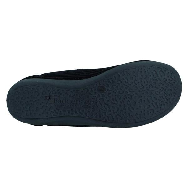 Padders Ladies Padders Casual Slip On Textile Slippers - Ballerina