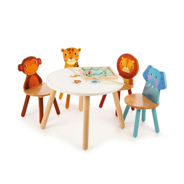 Tidlo T0200 Jungle Animal Table