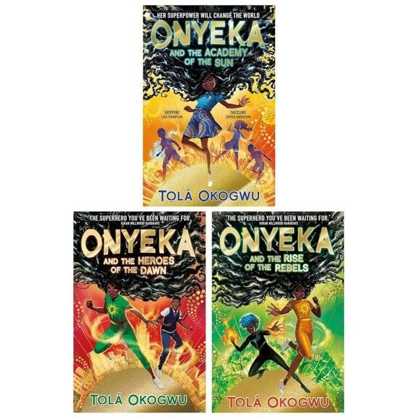 Onyeka & the Academy of the Sun, Onyeka & the Rise of the Rebels, Onyeka & the Heroes of the Dawn