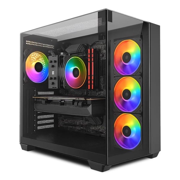 Punch Technology Visio Gaming PC, RTX 5070, AMD Ryzen 7 7700, 32GB RAM, 2TB SSD, Windows 11 Home