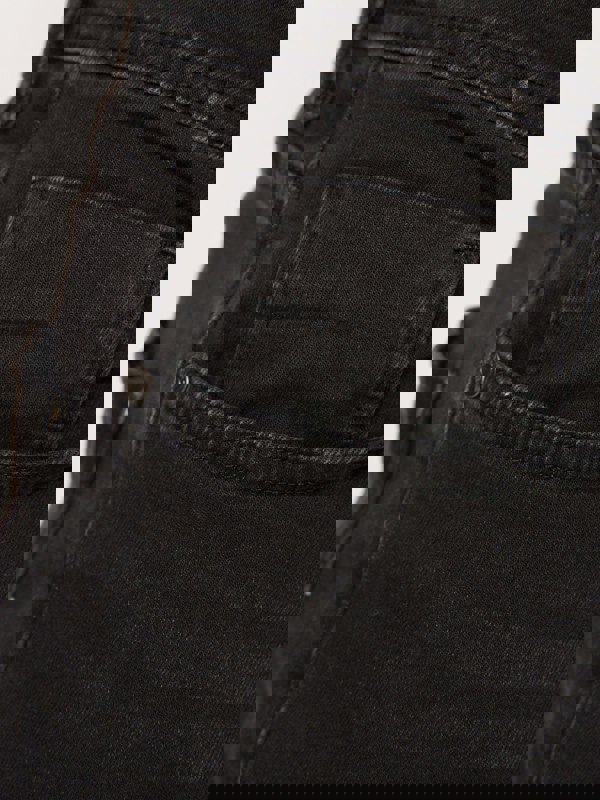 Crosshatch Tadcaster Denim Shorts Black