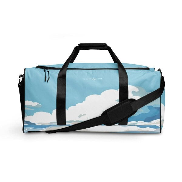Anchor & Crew Cloud Thoughts Pattern Weekender Duffle Bag