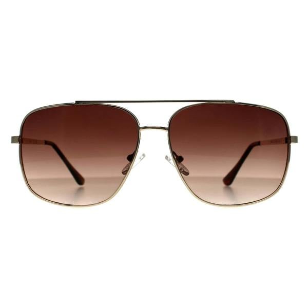 Guess Sunglasses GF0207 32F Gold Brown Gradient
