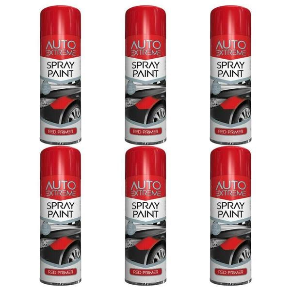 Auto Extreme 6X Auto Extreme Red Primer Paint 250ml
