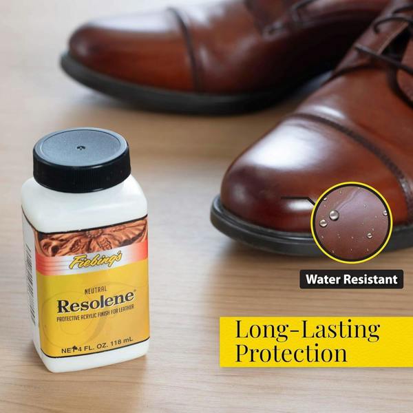 Fiebing's Resolene Finisher - Acrylic Top Coat to Seal and Protect Leather 4oz