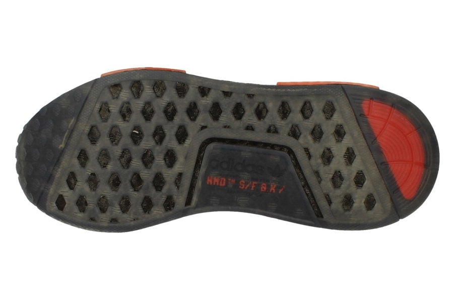 Adidas Originals Nmd_R1 Spectoo Mens Sneakers  GZ9264 - Black Orange Grey Gz9264 - Photo 4