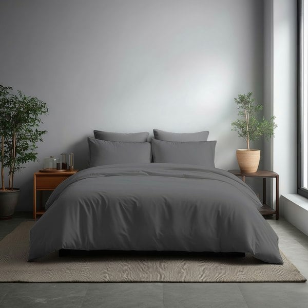 Snug City Microfibre Soft Touch Duvet Cover And Pillowcase/s Set Bed Linen