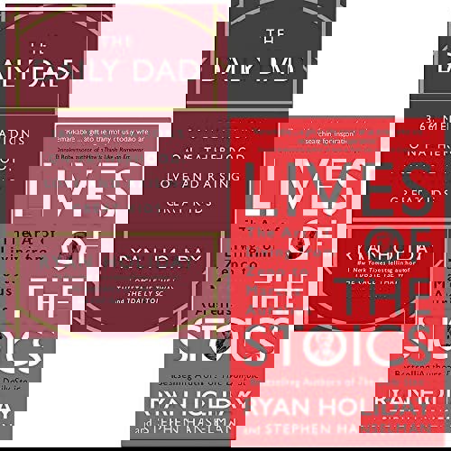 Ryan Holiday Collection 2 Books Set (The Daily Dad and Lives of the Stoics)