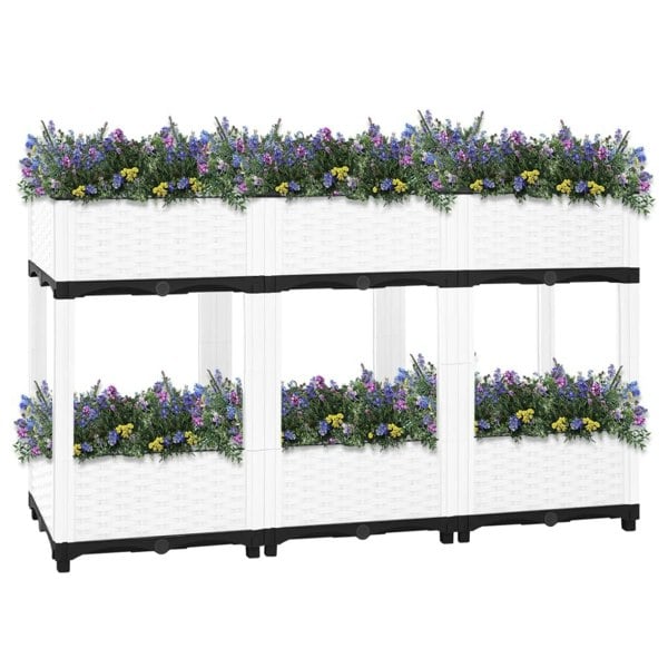 Berkfield Raised Bed 120x40x71 cm Polypropylene