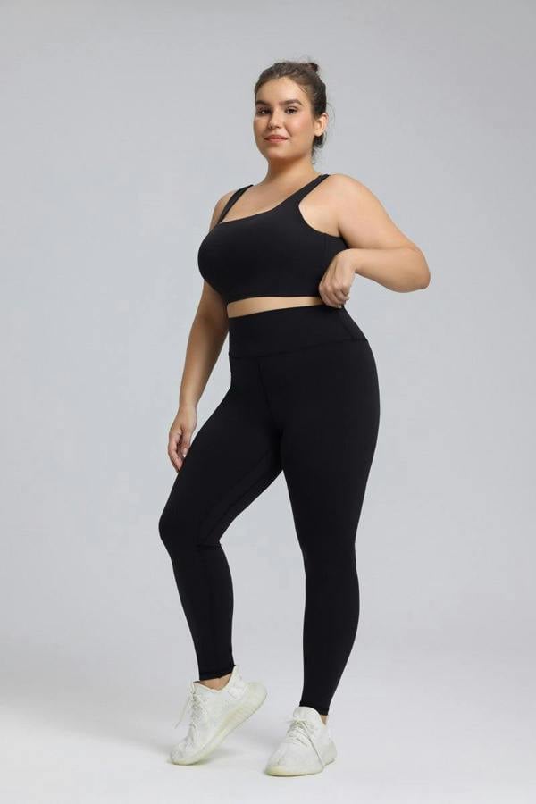 Anniou Plus Size Naked Feel Yoga Pants