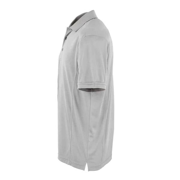 Premier Mens Coolchecker Pique Polo Shirt - Silver