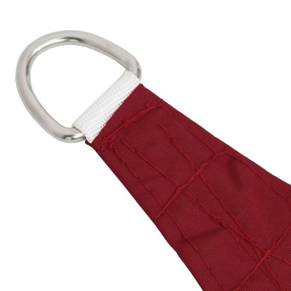 Berkfield Sunshade Sail Oxford Fabric Square 2x2 m Red