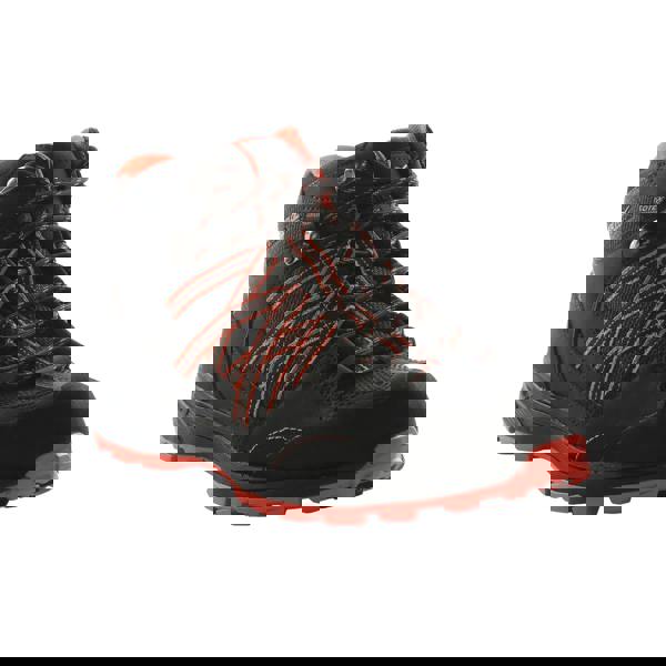 Regatta Womens/Ladies Samaris Mid II Hiking Boots - Black/Neon Peach - 