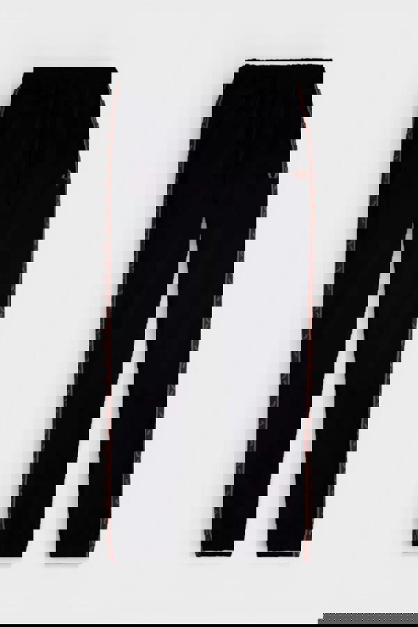 Fred Perry Men's Contrast Taped Track Pants Black Brown