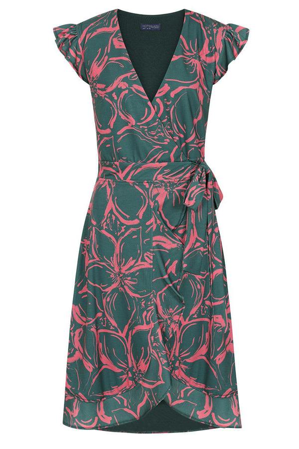 HotSquash Waterfall Wrap Dress