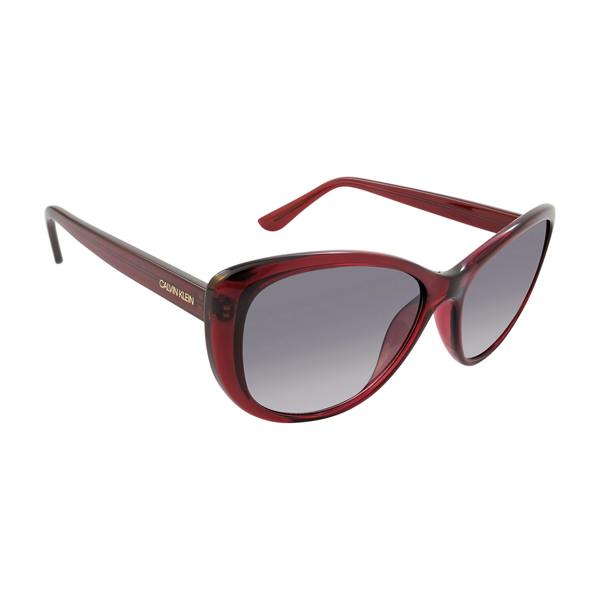 Calvin Klein Womens/Ladies Gradient Sunglasses - Burgundy/Grey - 