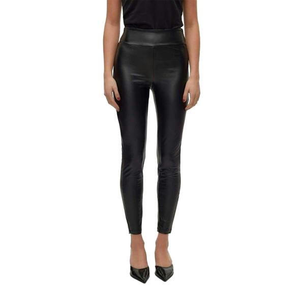 Vero Moda Womens/Ladies Faux Leather Leggings - Black - 