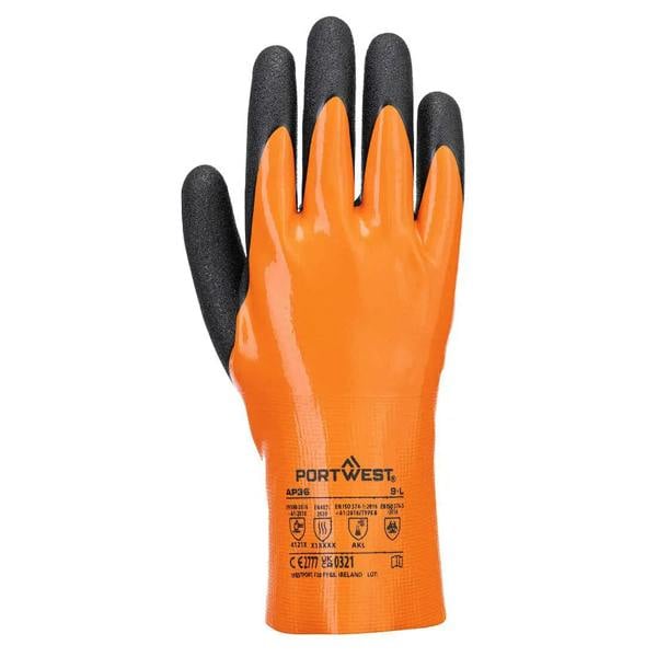 Grip 15 Nitrile Double Gauntlet Portwest