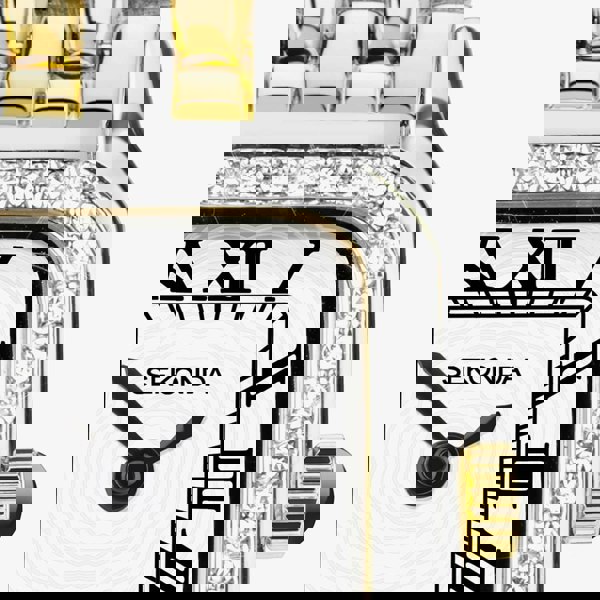 Sekonda Monica Two Colour Stone Set Watch 40640