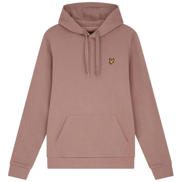 Lyle & Scott Branded Hutton Pull-over Hoodie - Pink