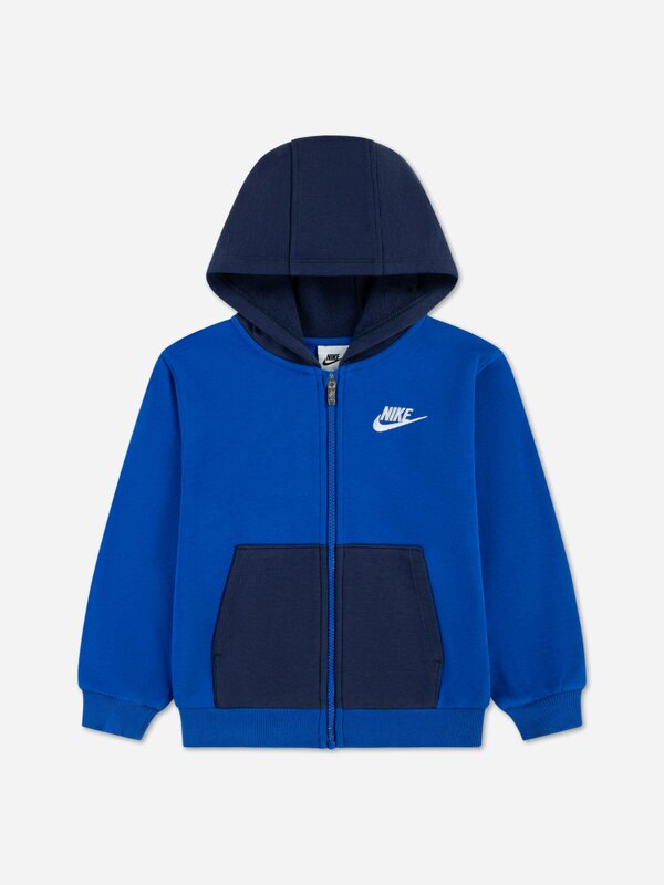 Nike Boys Lifestyle Hoody Tracksuit in Navy