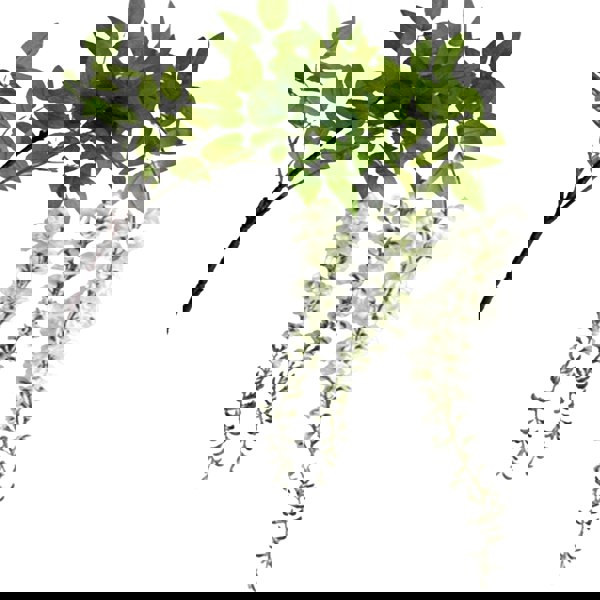 Hill Interiors Wisteria Spray Artificial Plant - White/Green