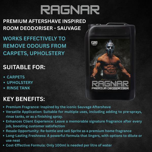 Equip2clean RAGNAR – Carpet, Upholstery, and Room Deodoriser
