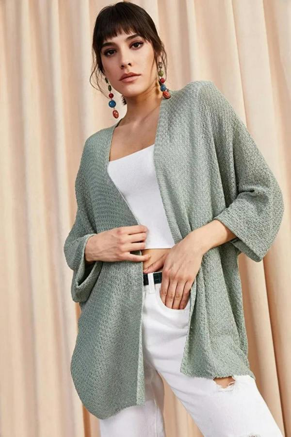 Hoxton Gal Batwing Sleeve Cozy Cardigan