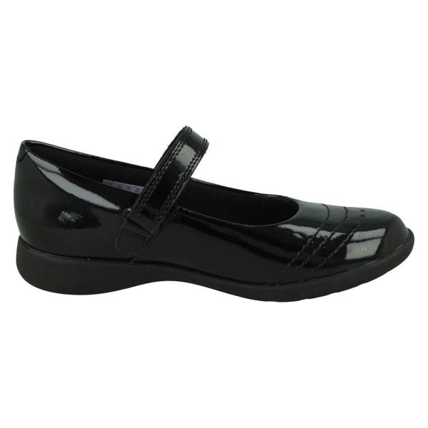 Clarks Girls Clarks Gem Detail School Shoes Etch Gem
